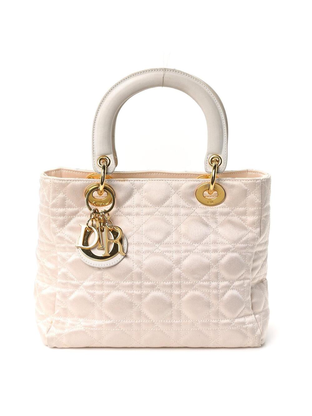 Christian Dior Metallic Nylon Cannage #311508C89B